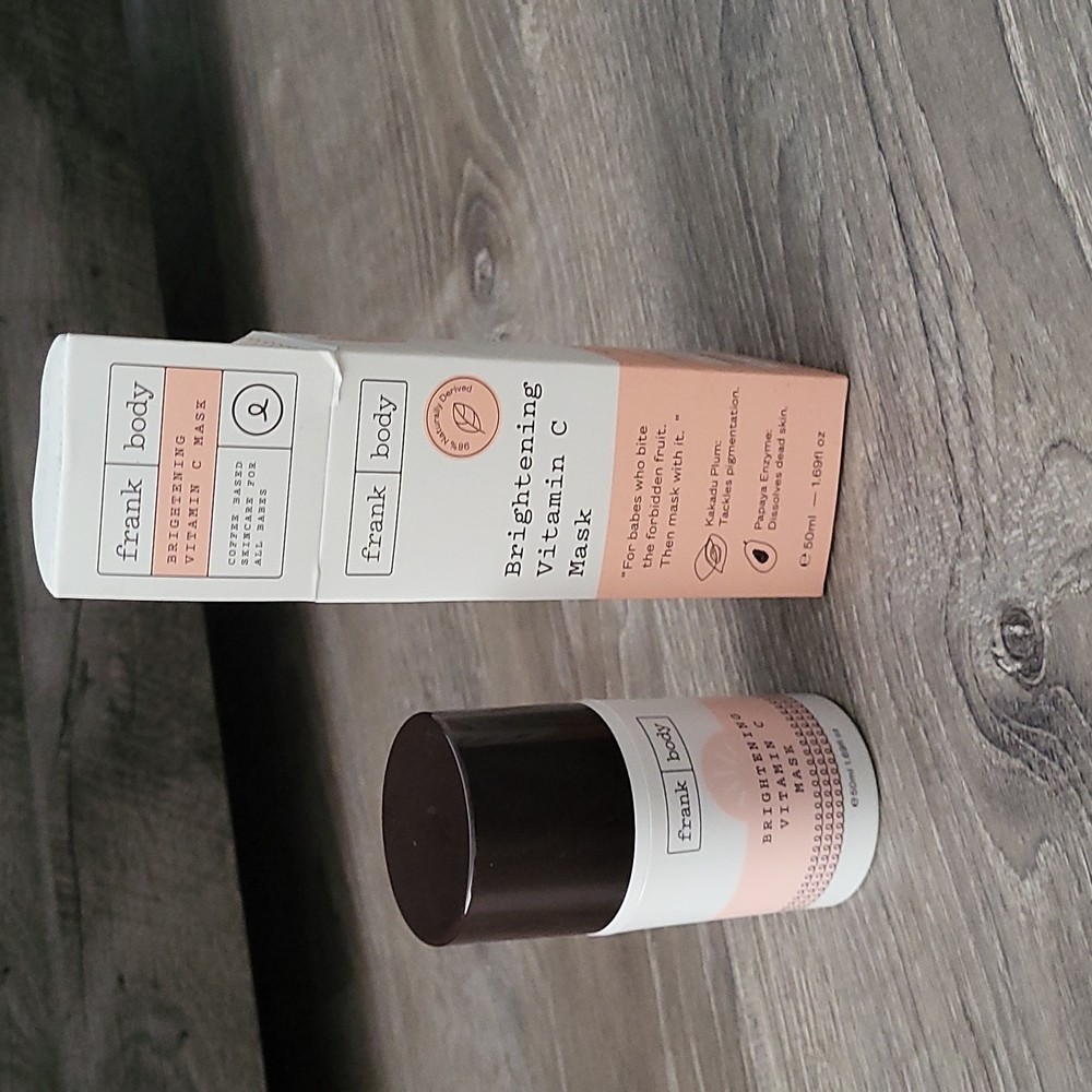 Vitamin C mask brand is frank body